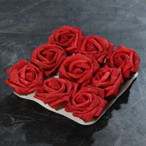 Capete trandafiri artificiali rosii