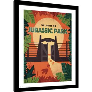 Jurassic Park - Welcome Afiș înrămat
