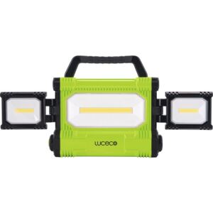 Proiector portabil LED Luceco 50W 5000 lumeni IP54, lumina rece, cu alimentare la priza 230V