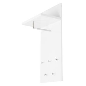 Cuier, alb, 100 x 49 x 31 cm