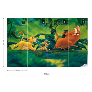 Fototapet - Disney Lion King Vliesová tapeta - 416x254 cm