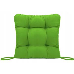 Perna decorativa pentru scaun de bucatarie sau terasa, dimensiuni 40x40cm, culoare Verde