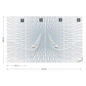Fototapet GLIX - 3D Abstract Design 2 Tapet nețesute - 416x254 cm