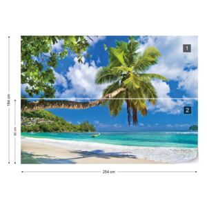 Fototapet GLIX - Tropical Beach Papírová tapeta - 254x184 cm