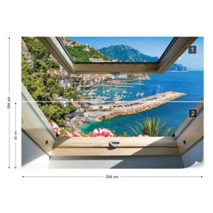 Fototapet GLIX - Italy Coast Papírová tapeta - 254x184 cm