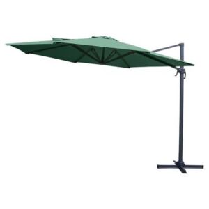 Umbrela gradina/terasa, articulatie, verde, 350 cm