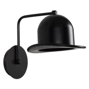 Aplică perete Mini Hat Wall Lamp Rastoro, negru