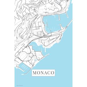 Artă fotografică Monaco white, POSTERS