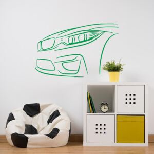 GLIX BMW - autocolant de perete Verde deschis 65x35 cm