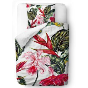 Home lenjerie de pat pentru pat de o persoana colorata Butter Kings Moms Favorite Flower 140x200cm
