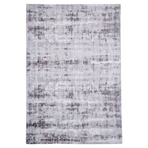 Covor Floorita Abstract Grey, 80 x 150 cm