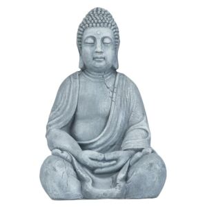 Figurina Buddha Towe, ceramica, gri, 50 x 30 x 25 cm
