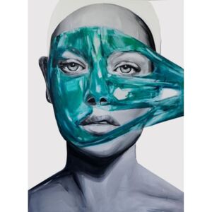 Tablou Sticla "Bared thoughts" 90x120 cm, Edyta Grzyb