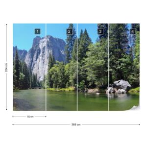 Fototapet GLIX - Yosemite Tapet nețesute - 368x254 cm