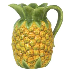Carafa Pineapple din ceramica 20cm - Galben