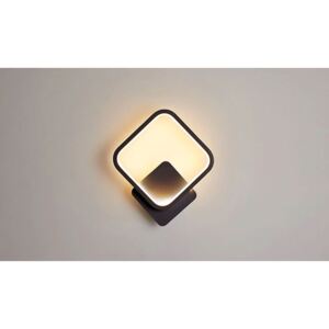 Square Negru Aplica LED