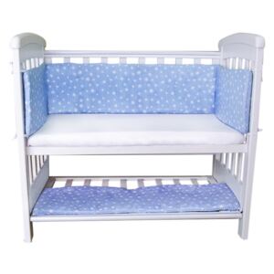 Sweet Stars - Aparatori laterale pentru pat cu laterala culisanta 120x60 cm Blue