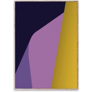 Poster cu rama stejar 50x70 cm Colour Fold 01 Paper Collective