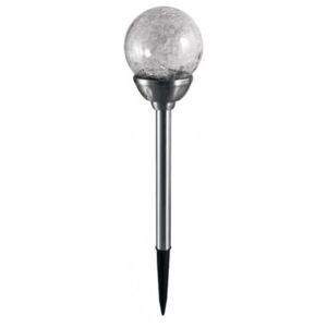 Lampa solara de gradina, LED, glob de sticla, 12x45 cm, Glassball