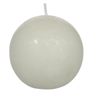 Lumânare J-Line Ball, alb
