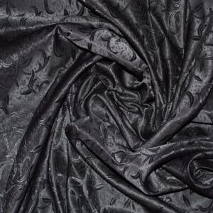 Draperie Velaria frunza neagra, 115x245 cm