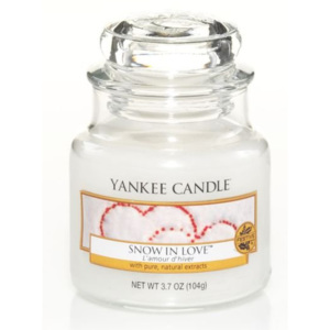 Yankee Candle lumanari parfumate de zăpadă în dragoste mici Clasic