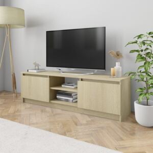 Comodă TV, stejar Sonoma, 120x30x35,5 cm, PAL