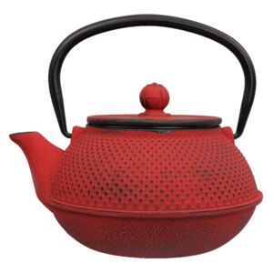 Ceainic din fontă Tokyo Design Studio Xin, 800 ml, roșu