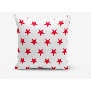 Față de pernă cu amestec din bumbac Minimalist Cushion Covers Red Star Modern, 45 x 45 cm