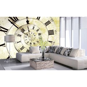 Foto tapet 3D Spiral Clock, Dimex, 5 fâșii, 375 x 250cm