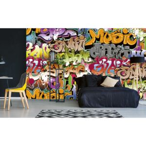 Foto tapet 3D Graffiti Art, Dimex, 5 fâșii, 375 x 250cm