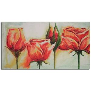 Tablou CARO - Rose Flowers 50x40 cm