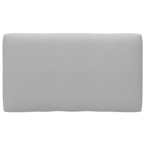 Pernă canapea din paleți, gri, 70 x 40 x 12 cm