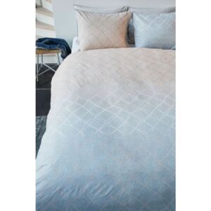 Lenjerie de pat albastră Carrera Sand 200x200 cm