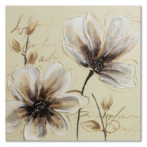 Tablou CARO - Flowers 7 100x100 cm