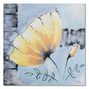 Tablou CARO - Yellow Flower 3 30x30 cm