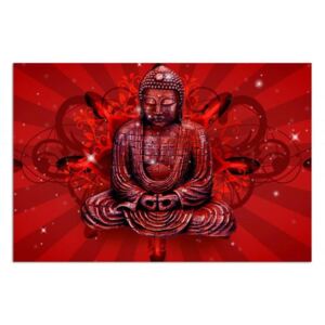 Tablou CARO - Buddha In Red 40x30 cm