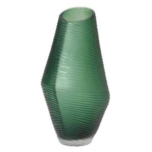 Vaza din Sticla Verde BORJE - Sticla Verde Diametru(18.5 cm) x Inaltime(34.5 cm)