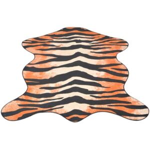 Covor decupat cu imprimeu tigru 70 x 110 cm
