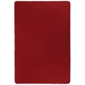 Covor de iută cu spate din latex 70 x 130 cm roșu