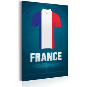 Bimago Poster pe metal - Football: France 31x46 cm