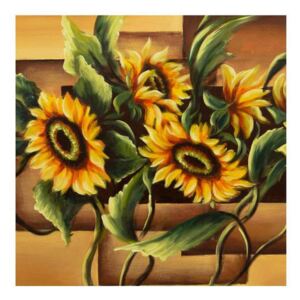 Tablou cu floarea soarelui (Modern tablou, K011782K3030)