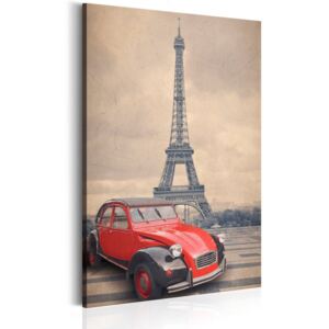 Tablou pe pânză - Retro Paris 60x90 cm