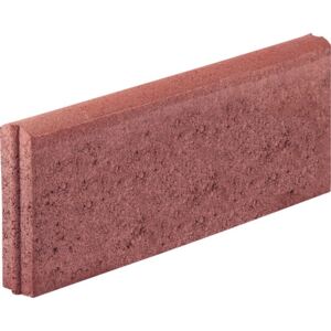 Bordura B4 din beton rosie 50x20x5 cm