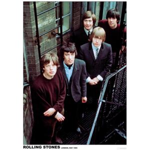 Poster Rolling Stones - London 1965, (59.4 x 84.1 cm)