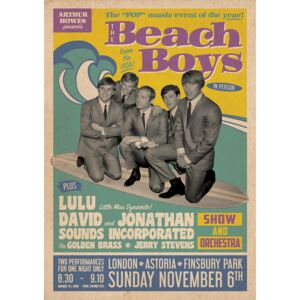 Poster The Beach Boys - Live in London, (59.4 x 84.1 cm)