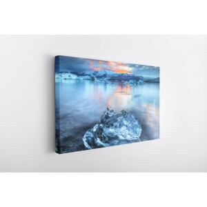 Tablou Canvas INSPO - Glaciar Lake 30x40