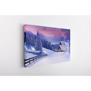 Tablou Canvas INSPO - Cozy snow 30x40