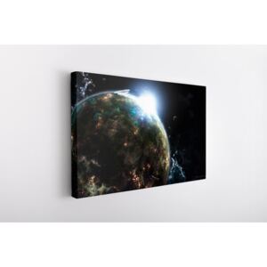 Tablou Canvas INSPO - Planet Explosion 30x40