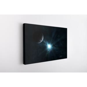 Tablou Canvas INSPO - Galaxy Light in The Dark 30x40